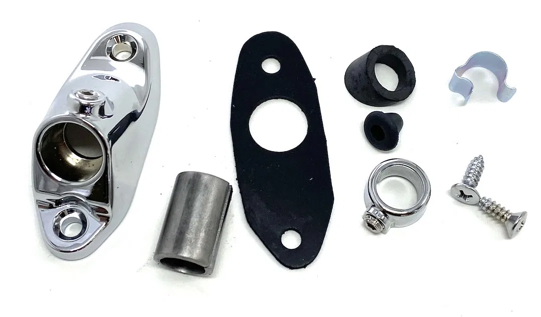 189 – UNITY Spotlight Mount, For Use With Unity Spotlights Bolt On Mount Chrome With Mounting Bracket Gasket(When Nee...